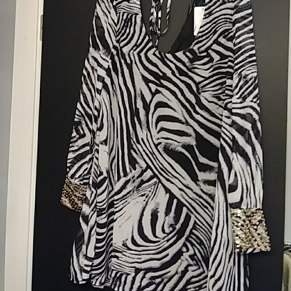 CALS Zebra Print Dress